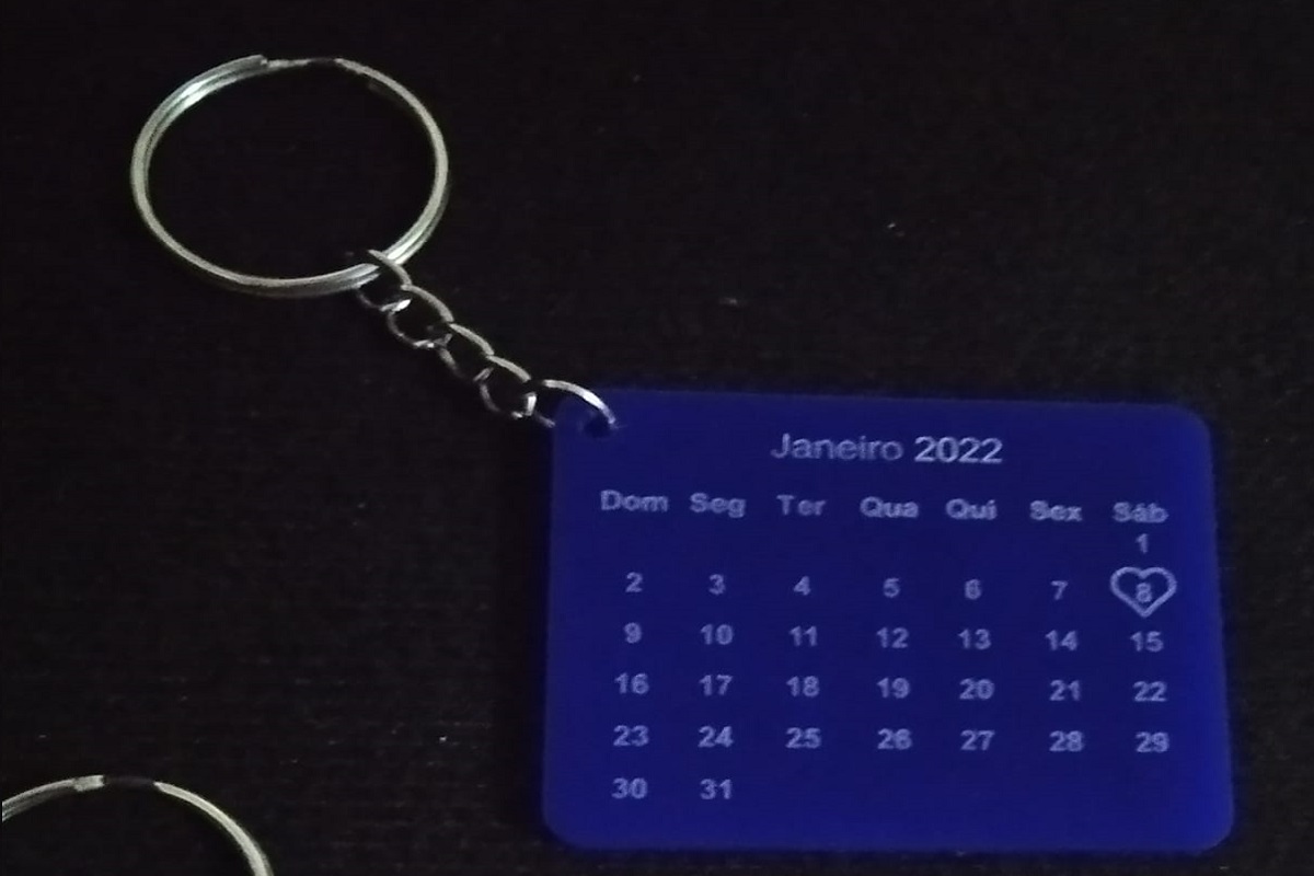 Chaveiro personalizado