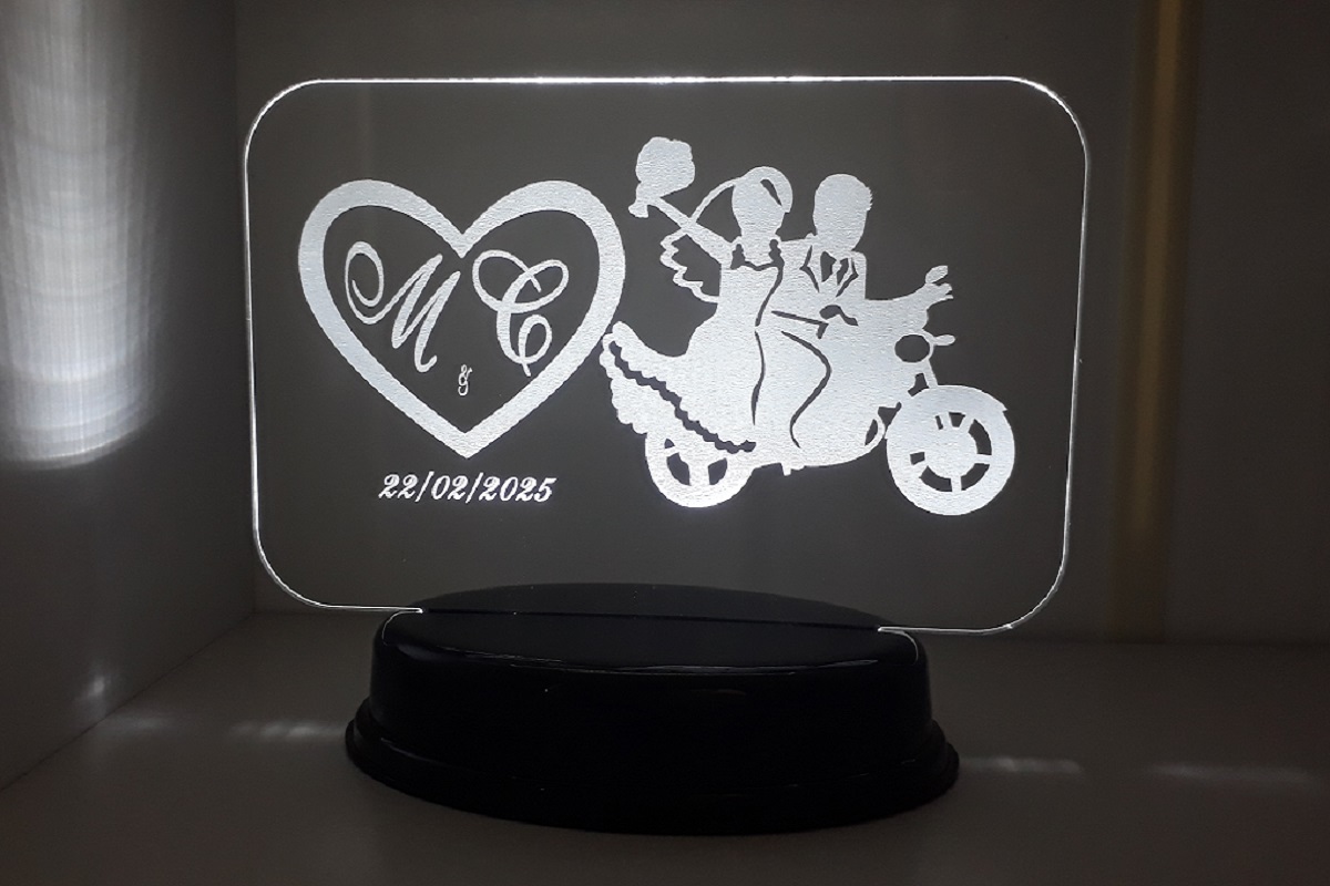 Luminária personalizada